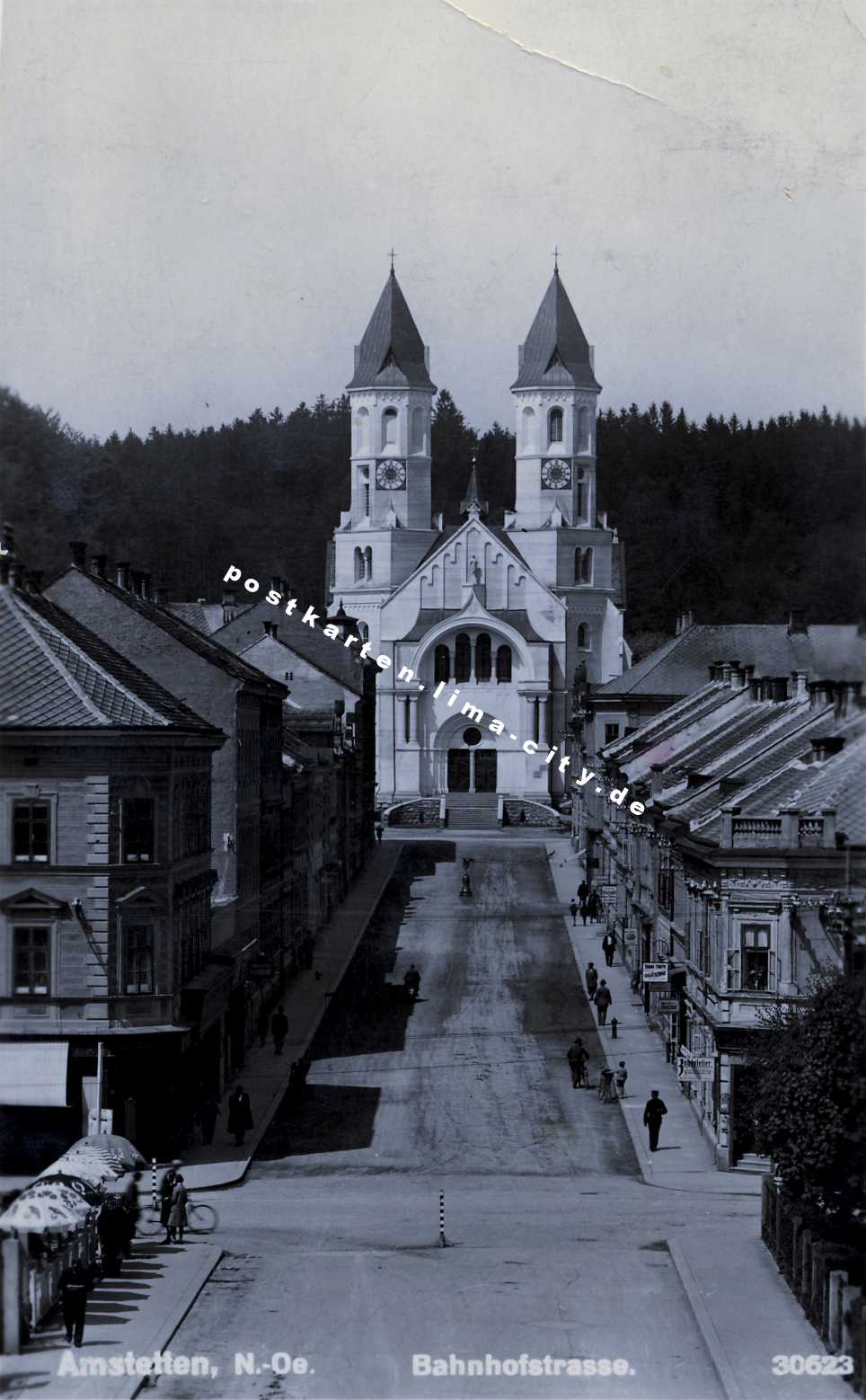 Amstetten Herz Jesu Kirche  1930